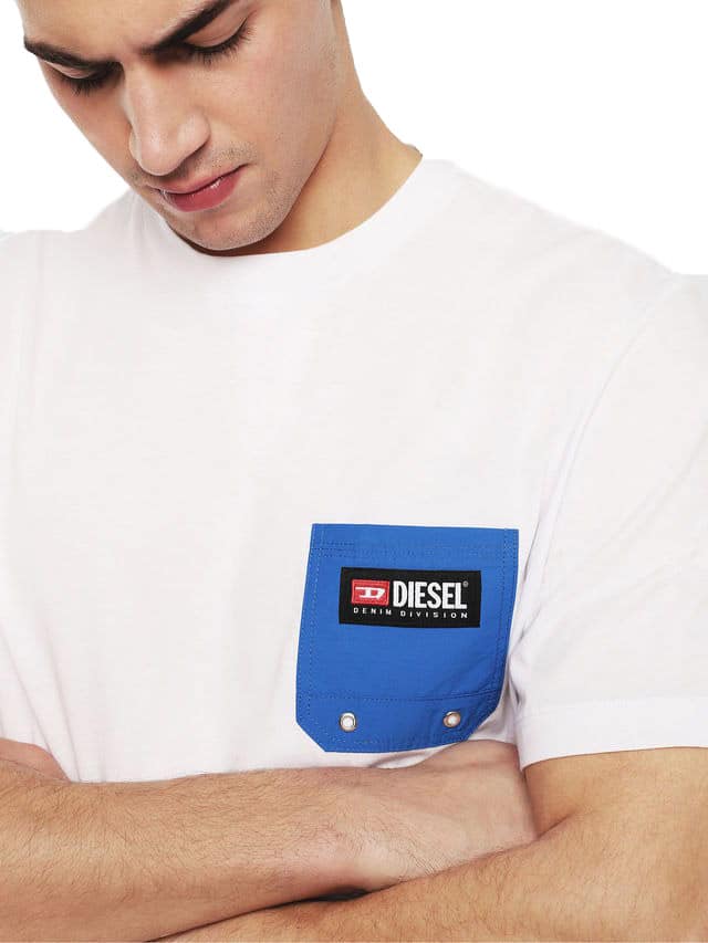 Diesel T-shirt με τσέπη σε αντίθεση - Image 2