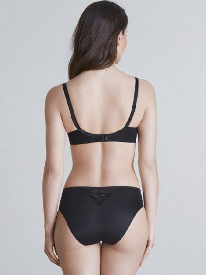 SIMONE PERELE ΜΑΥΡΟ ΣΟΥΤΙΕΝ 'ANDORA' HALF CUP - Image 3