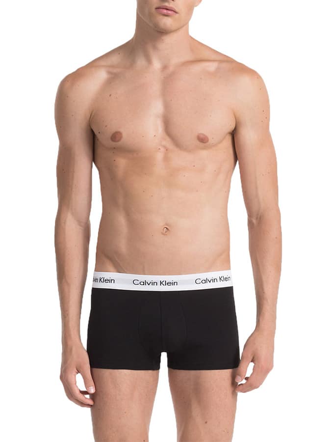 CALVIN KLEIN ΑΝΔΡΙΚΑ BOXER HIP BRIEFS COTTON STRETCH (3PACK) - Image 2