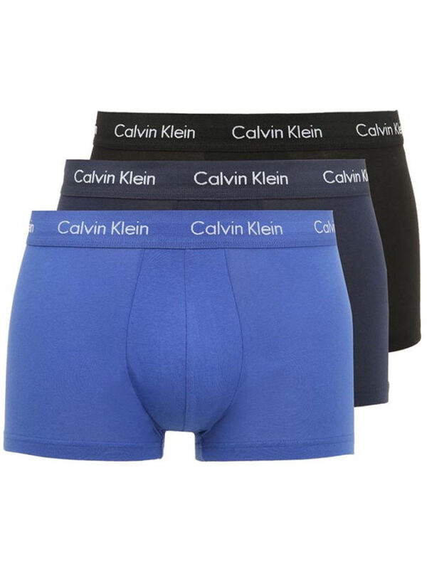 CALVIN KLEIN BOXER ΑΝΔΡΙΚΟ 3 PACK TRUNKS COTTON STRETCH