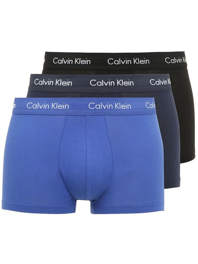 CALVIN KLEIN BOXER ΑΝΔΡΙΚΟ 3 PACK TRUNKS COTTON STRETCH