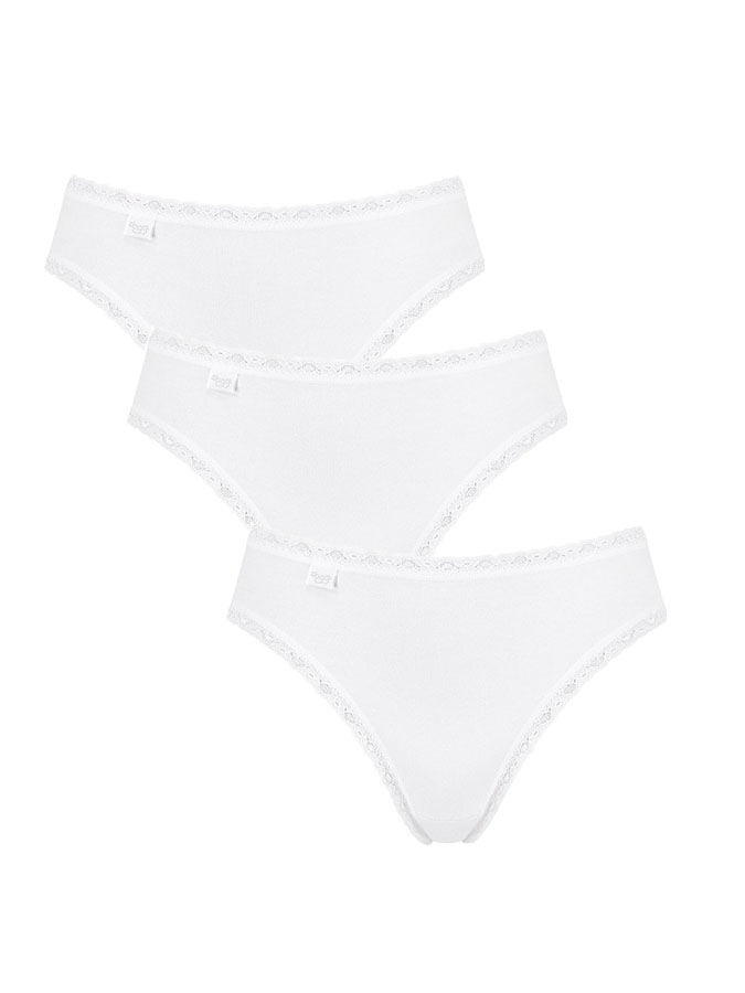 SLOGGI ΣΛΙΠ 24/7 COTTON LACE TAI ΠΑΚΕΤΟ 3 ΤΜΧ
