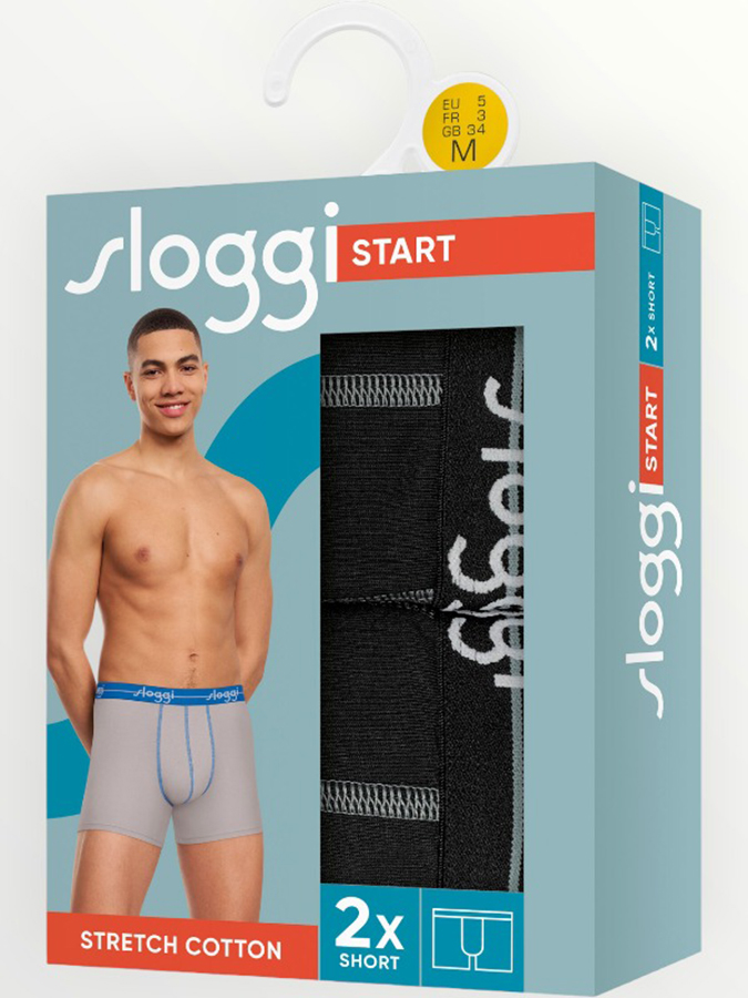 SLOGGI ΑΝΔΡΙΚΟ BOXER START SHORT (2PACK) - Image 3