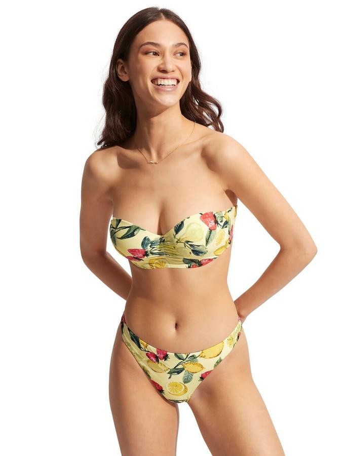SEAFOLLY ΜΠΙΚΙΝΙ ΤΟΠ 'LEMONCELLO' ΜΕ ΜΠΑΝΕΛΑ ΚΑΙ ΕΠΕΝΔΥΣΗ CUP D - Image 2