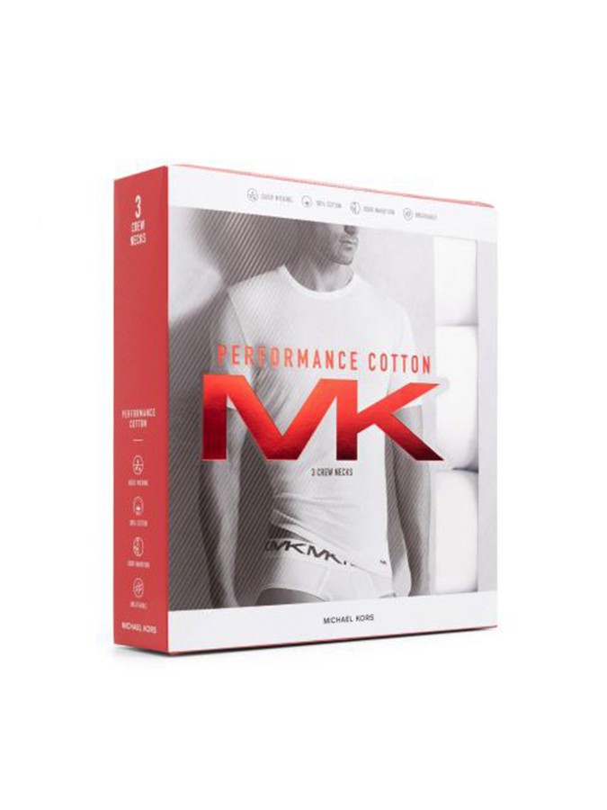 MICHAEL KORS ΑΝΔΡΙΚΑ T-SHIRT PC BASIC CREW NECK (3PACK) - Image 3