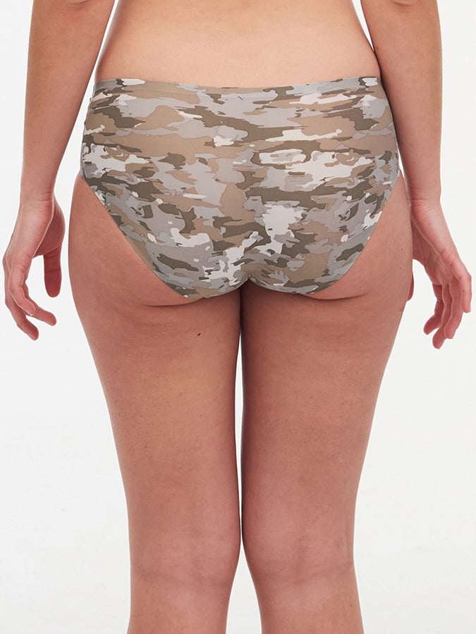 CHANTELLE SOFT STRETCH HIPSTER ΣΛΙΠ CAMO PRINT - Image 2