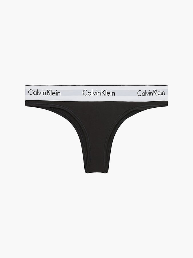 CALVIN KLEIN ΓΥΝΑΙΚΕΙΟ ΣΛΙΠ BRAZILIAN ΜΑΥΡΟ