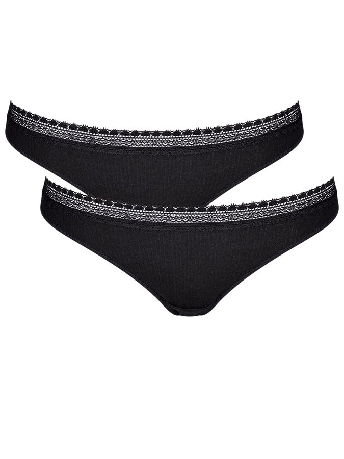 SLOGGI GO RIBBED BRAZIL ΓΥΝΑΙΚΕΙΑ ΑΠΟ ΟΡΓΑΝΙΚΟ ΒΑΜΒΑΚΙ (2-PACK)
