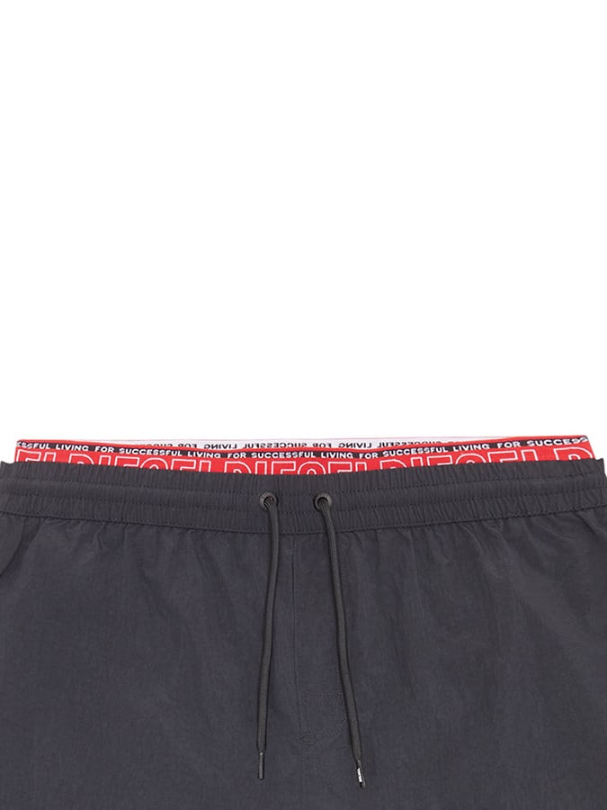 DIESEL ΑΝΔΡΙΚΟ ΜΑΓΙΟ 'DOLPHIN' BOXER-SHORTS ΜΑΥΡΟ - Image 3