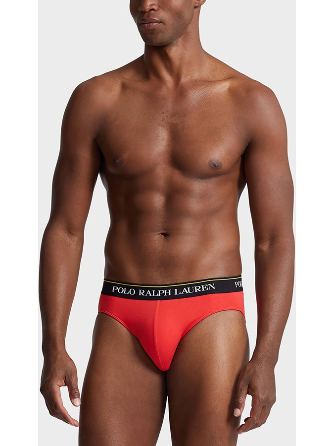 POLO RALPH LAUREN ΑΝΔΡΙΚΑ ΣΛΙΠ STRETCH COTTON 3PACK - Image 4