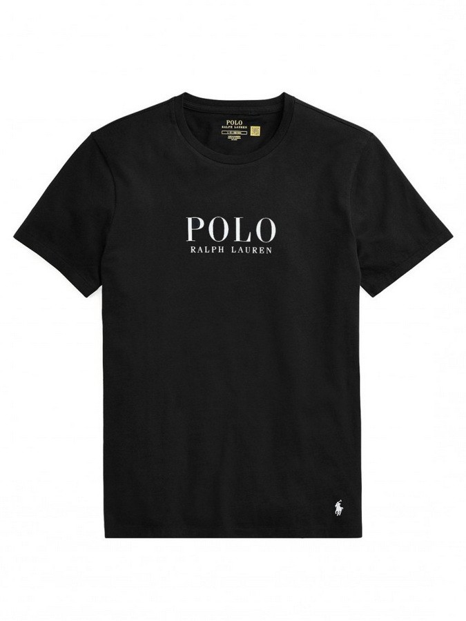 POLO RALPH LAUREN T-SHIRT ΜΑΥΡΟ ΜΕ ΛΕΥΚΟ ΛΟΓΟΤΥΠΟ 100% COTTON - Image 5