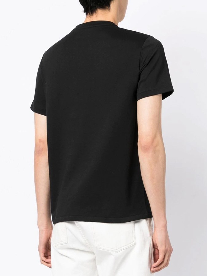 POLO RALPH LAUREN ΑΝΔΡΙΚΟ T-SHIRT ΜΑΥΡΟ ΜΕ ΛΑΙΜΟΚΟΨΗ - Image 4