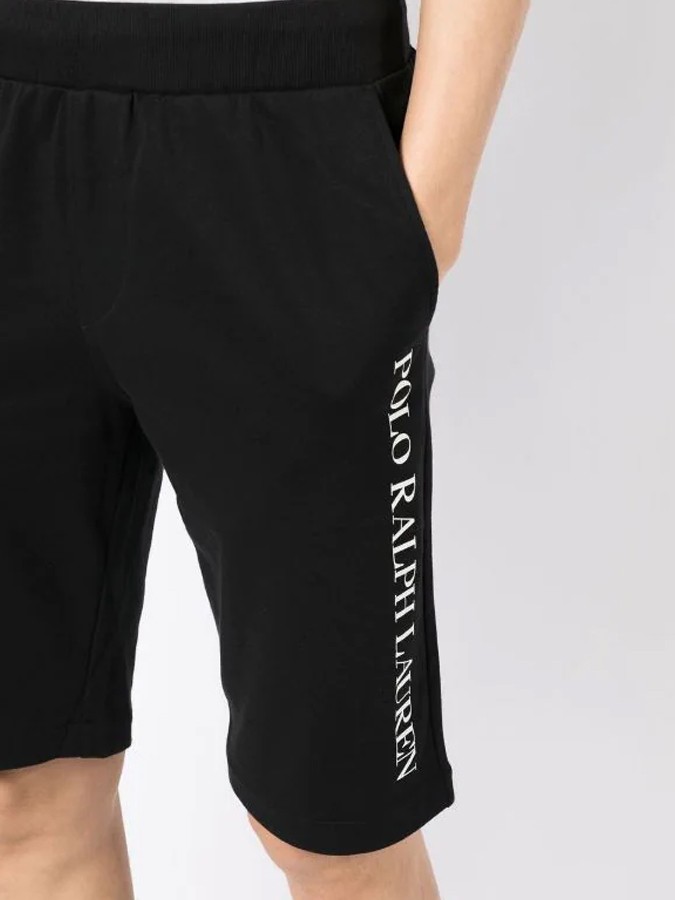 POLO RALPH LAUREN ΑΝΔΡΙΚΗ ΒΕΡΜΟΥΔΑ ΜΑΥΡΗ - Image 3