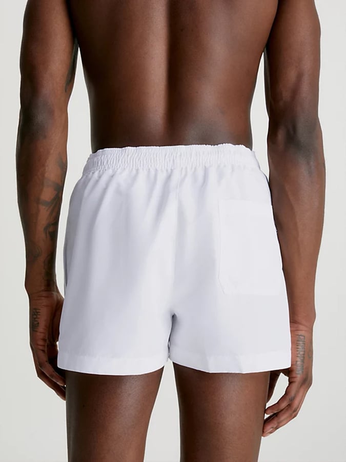 CALVIN KLEIN ΑΝΔΡΙΚΟ ΜΑΓΙΟ SHORT DRAWSTRING ΛΕΥΚΟ - Image 2
