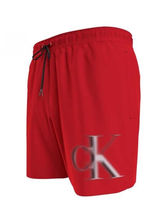 CALVIN KLEIN ΑΝΔΡΙΚΟ ΜΑΓΙΟ MEDIUM DRAWSTRING-GRAPHIC ΚΟΚΚΙΝΟ - Image 2