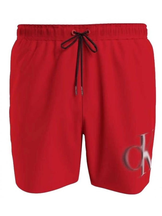 CALVIN KLEIN ΑΝΔΡΙΚΟ ΜΑΓΙΟ MEDIUM DRAWSTRING-GRAPHIC ΚΟΚΚΙΝΟ - Image 4