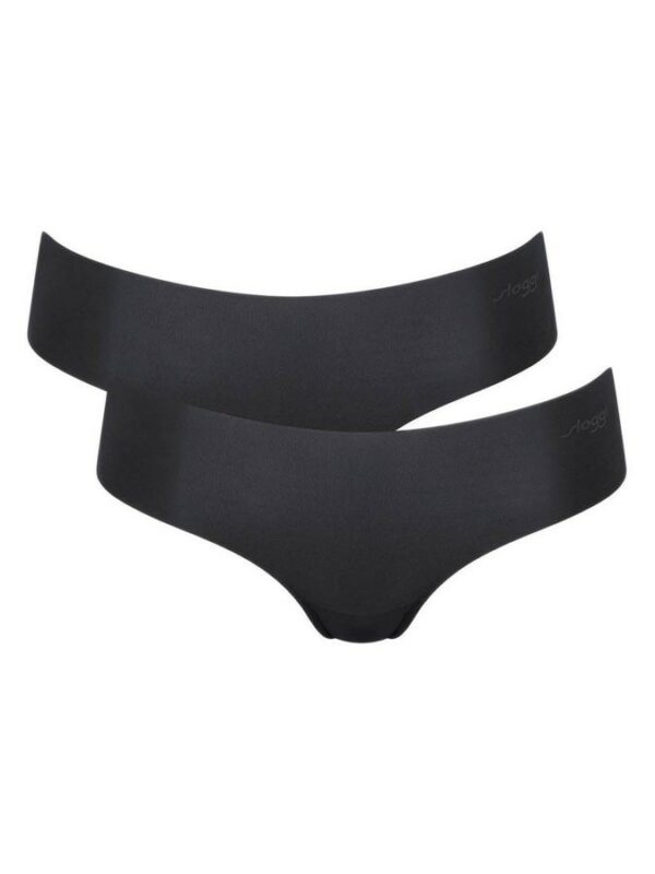 SLOGGI ZERO ΓΥΝΑΙΚΕΙΟ ΣΛΙΠ ΜΑΥΡΟ MICROFIBRE HIPSTER 2PACK