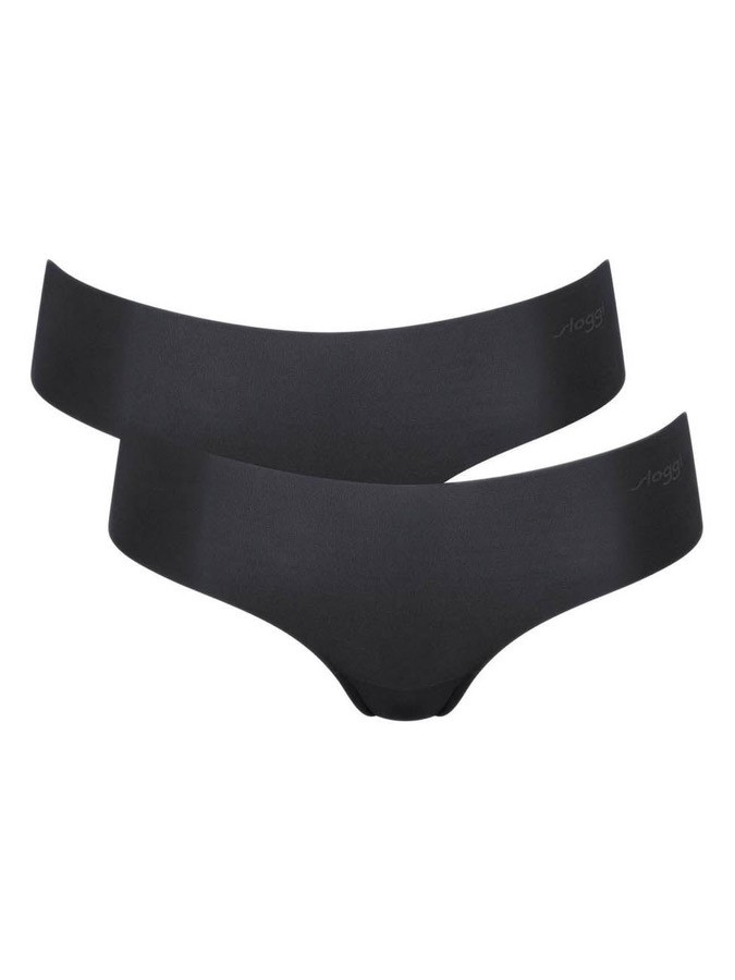 SLOGGI ZERO ΓΥΝΑΙΚΕΙΟ ΣΛΙΠ ΜΑΥΡΟ MICROFIBRE HIPSTER 2PACK