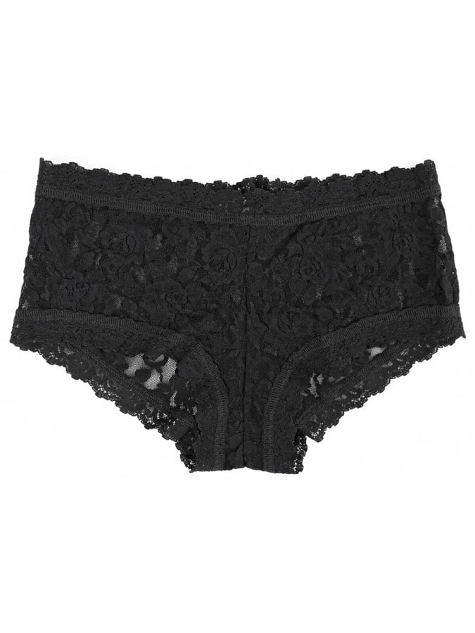 HANKY PANKY ΓΥΝΑΙΚΕΙΟ BOXER ΜΑΥΡΟ ΜΕ ΔΑΝΤΕΛΑ - Image 4