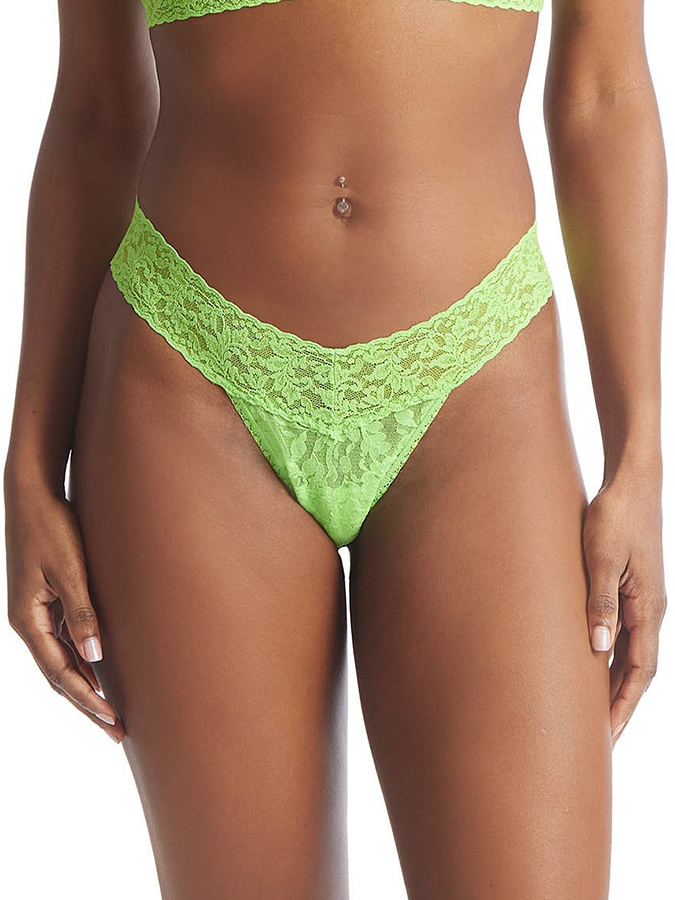 HANKY PANKY ΓΥΝΑΙΚΕΙΟ SLIP LOW RISE THONG LUSH GREEN
