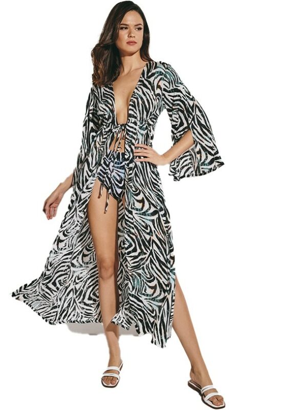 LIDA ΓΥΝΑΙΚΕΙΟ MAXI ΦΟΡΕΜΑ KIMONO