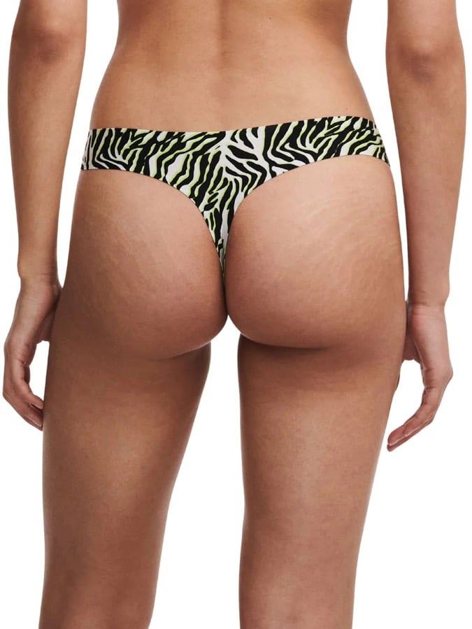 CHANTELLE SOFT STRETCH ΣΛΙΠ STRING IMPRIME ZEBRE - Image 2