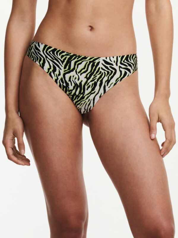 CHANTELLE SOFT STRETCH ΣΛΙΠ STRING IMPRIME ZEBRE
