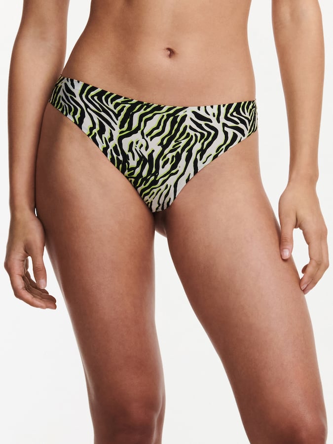 CHANTELLE SOFT STRETCH ΣΛΙΠ STRING IMPRIME ZEBRE