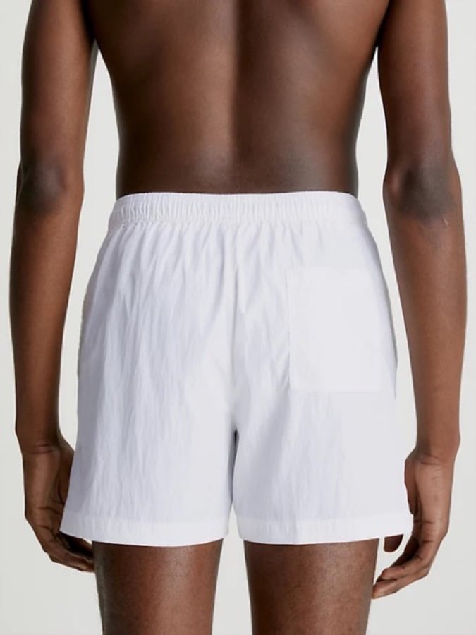 CALVIN KLEIN ΑΝΔΡΙΚΟ ΜΑΓΙΟ ΛΕΥΚΟ MEDIUM DRAWSTRING - Image 2