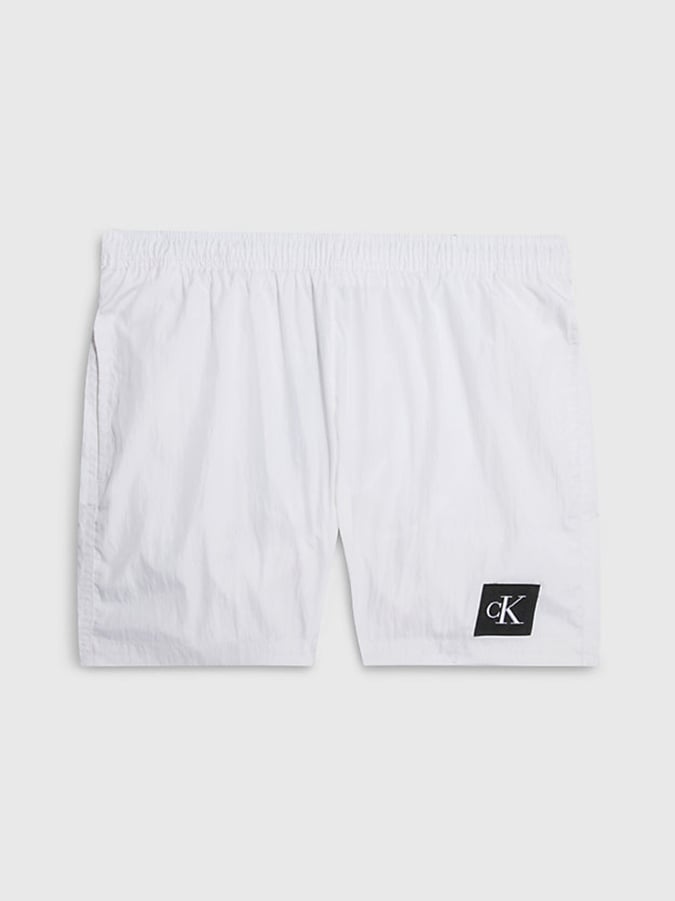 CALVIN KLEIN ΑΝΔΡΙΚΟ ΜΑΓΙΟ ΛΕΥΚΟ MEDIUM DRAWSTRING - Image 5