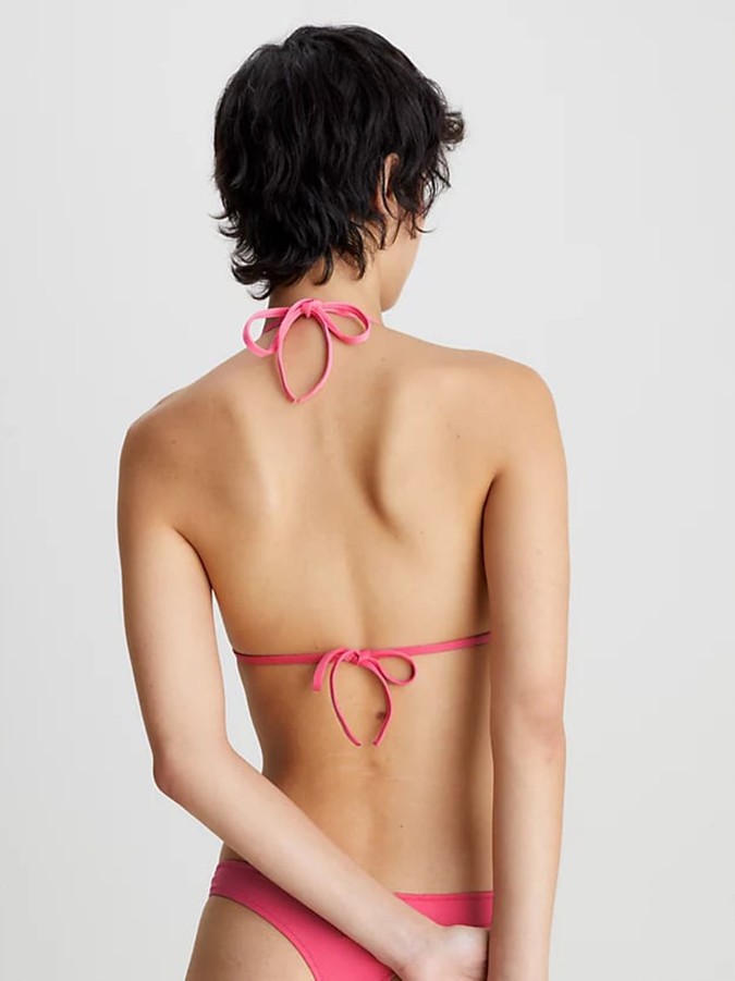 CALVIN KLEIN ΓΥΝΑΙΚΕΙΟ ΜΑΓΙΟ SMALL TRIANGLE PINK - Image 2
