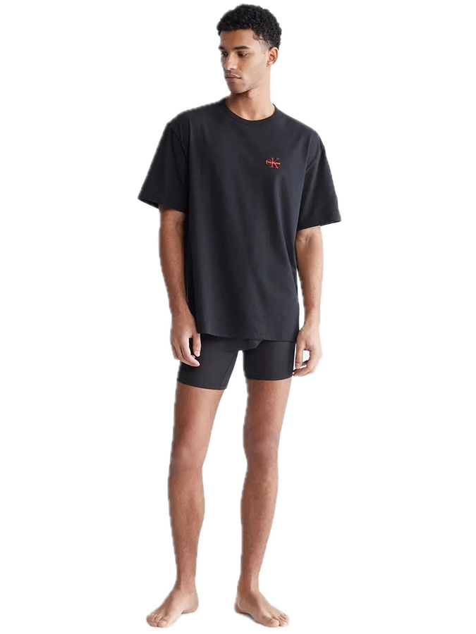 CALVIN KLEIN ΜΑΥΡΟ T-SHIRT ΜΕ ΛΑΙΜΟΚΟΨΗ (THIS IS LOVE) - Image 4