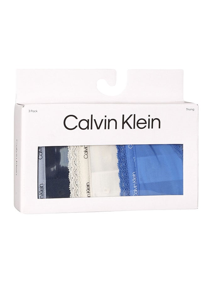 CALVIN KLEIN ΓΥΝΑΙΚΕΙΟ ΣΛΙΠ STRING EXTRA ΑΠΑΛΟ (3PACK) - Image 4