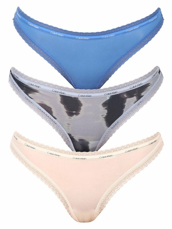 CALVIN KLEIN ΓΥΝΑΙΚΕΙΟ ΣΛΙΠ STRING EXTRA ΑΠΑΛΟ (3PACK)