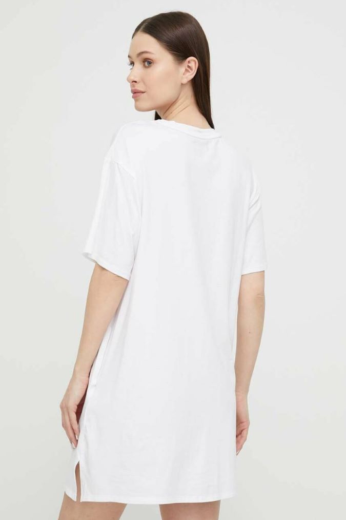 DKNY ΓΥΝΑΙΚΕΙΟ ΛΕΥΚΟ ΦΟΡΕΜΑ ΜΕ ΤΣΕΠΕΣ - Image 2