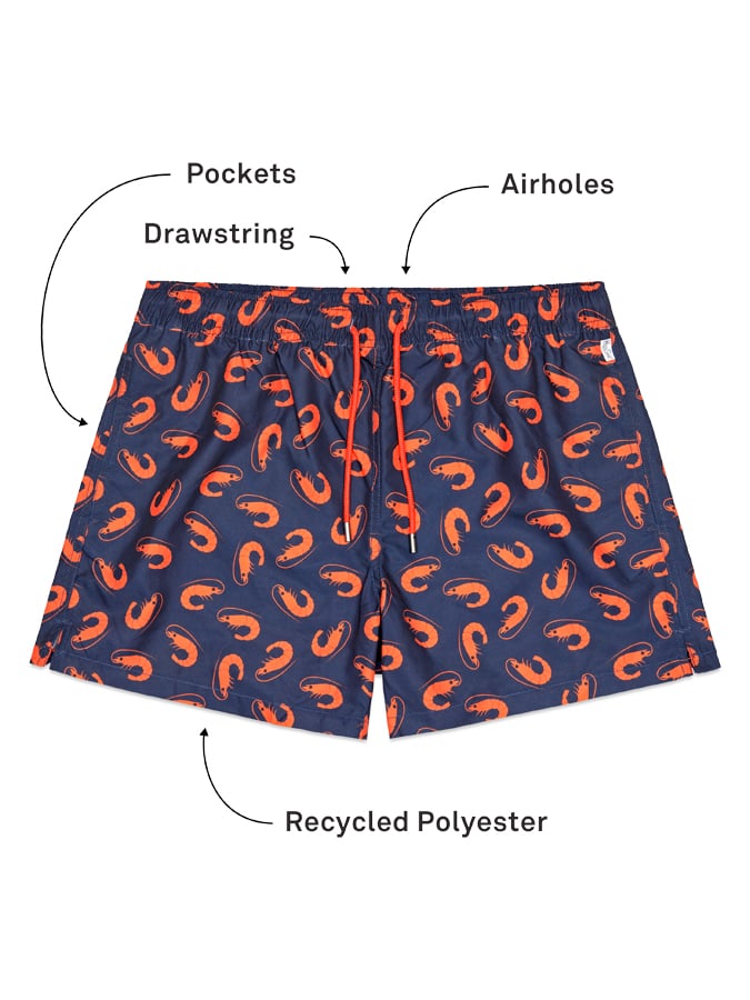 HAPPY SOCKS ΑΝΔΡΙΚΟ ΜΑΓΙΟ SHORTS - Image 4