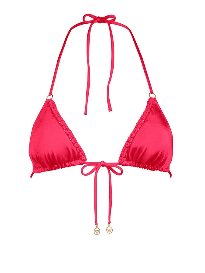 WATERCULT ΜΠΙΚΙΝΙ ΤΟΠ ΤΡΙΓΩΝΟ MAKRAMÉ LOVE LUSCIOUS RED - Image 4