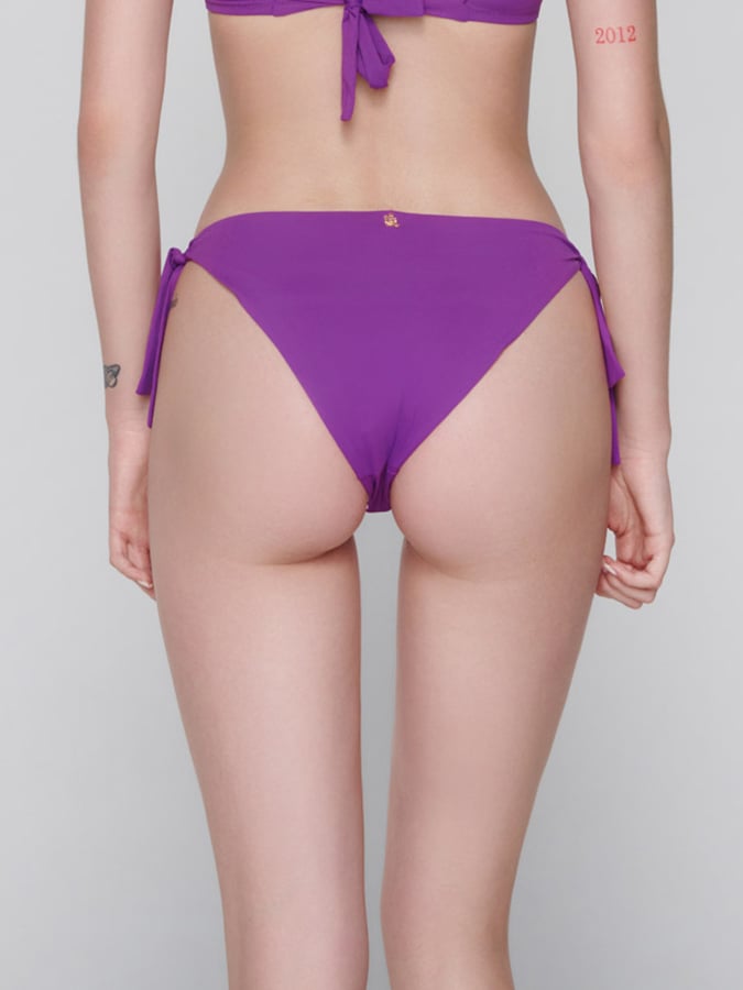 LUNA ΓΥΝΑΙΚΕΙΟ ΜΠΙΚΙΝΙ SLIP ΜΩΒ 'CALLISTA' - Image 2