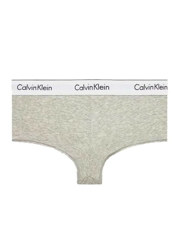 CALVIN KLEIN ΓΚΡΙ ΓΥΝΑΙΚΕΙΟ ΣΛΙΠ BOXER (COTTON)