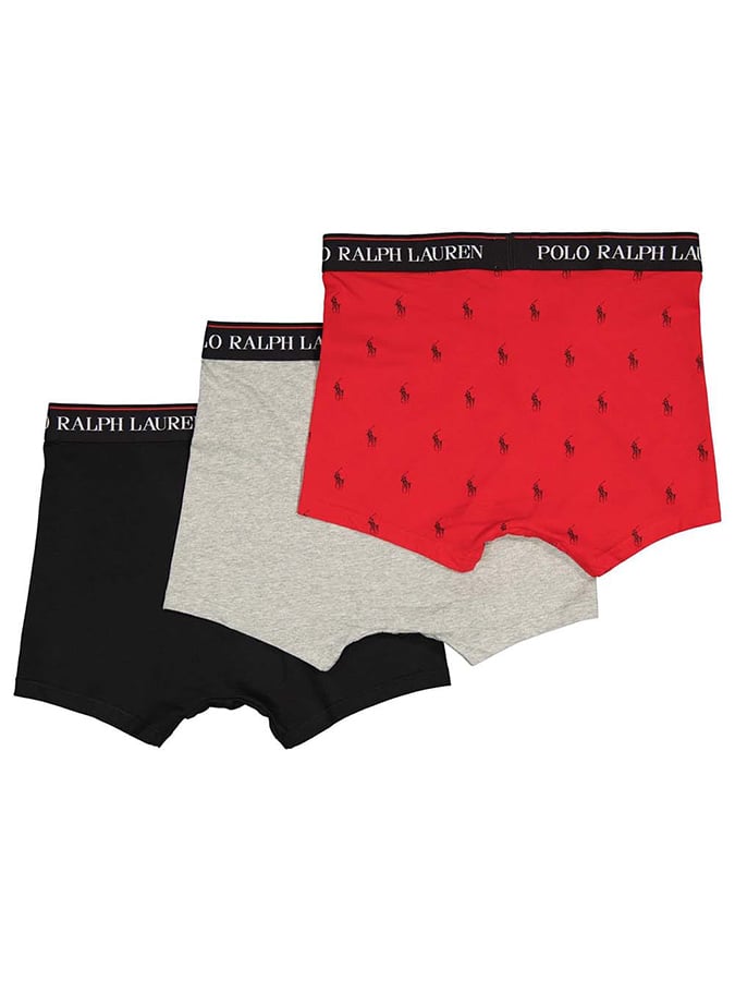 POLO RALPH LAUREN ΑΝΔΡΙΚΑ BOXER STRETCH COTTON 3 PACK - Image 2