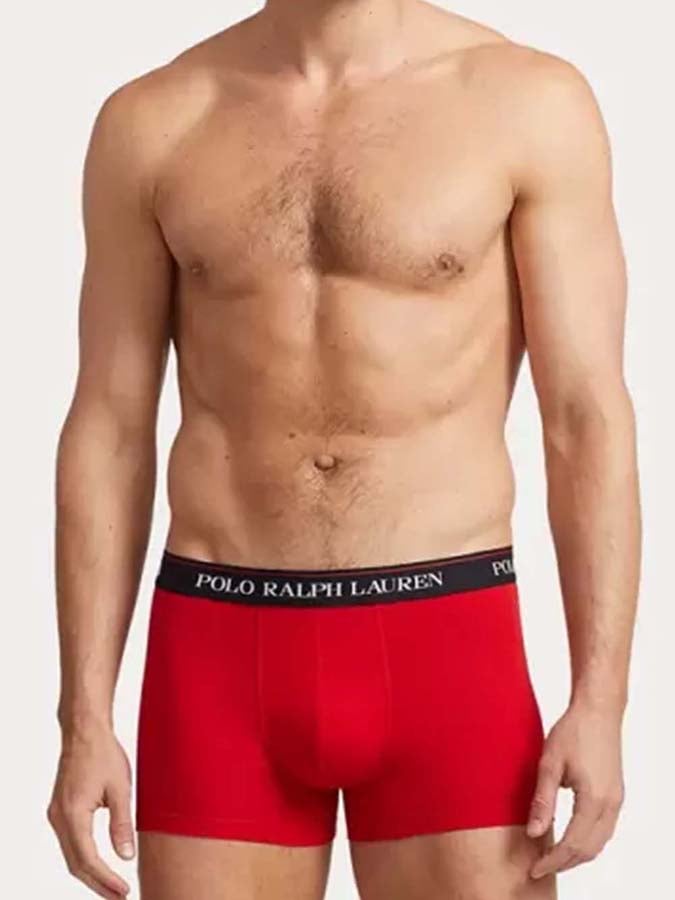 POLO RALPH LAUREN ΑΝΔΡΙΚΑ BOXER STRETCH COTTON 3 PACK - Image 2