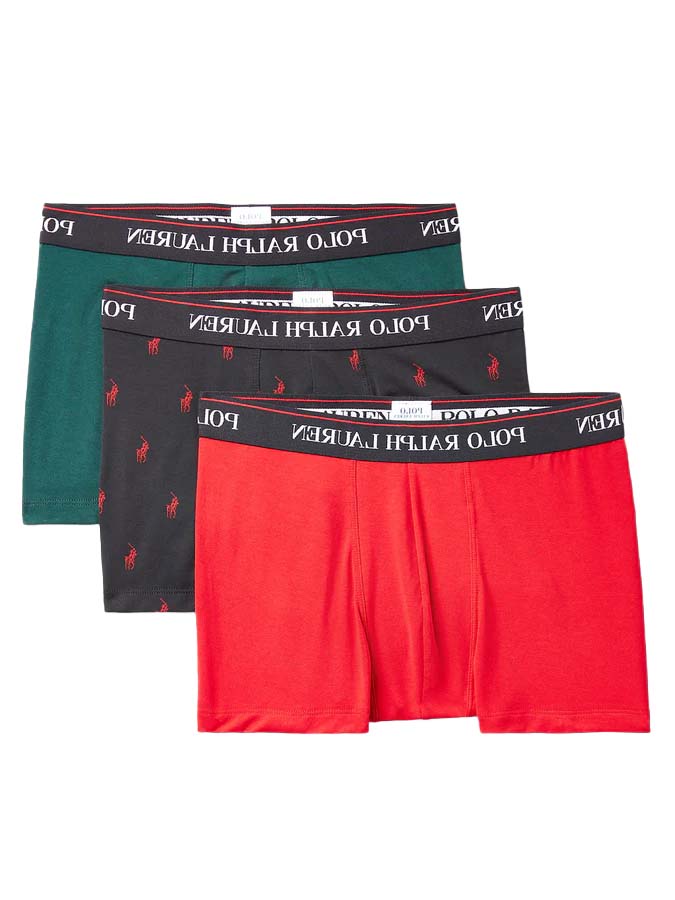 POLO RALPH LAUREN ΑΝΔΡΙΚΑ BOXER STRETCH COTTON 3 PACK