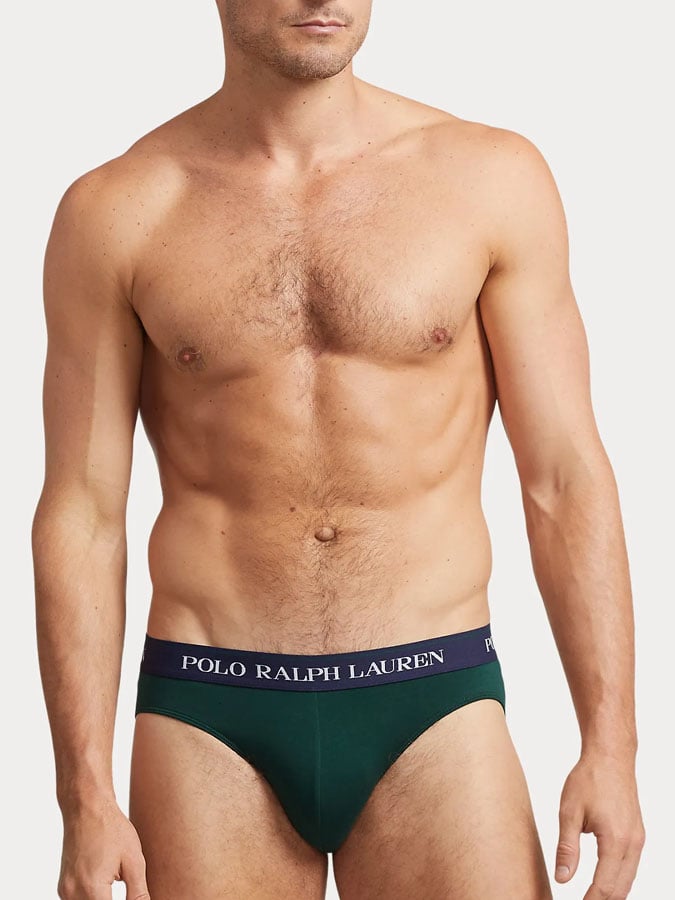 POLO RALPH LAUREN ΑΝΔΡΙΚΑ ΣΛΙΠ STRETCH COTTON 3 PACK - Image 2