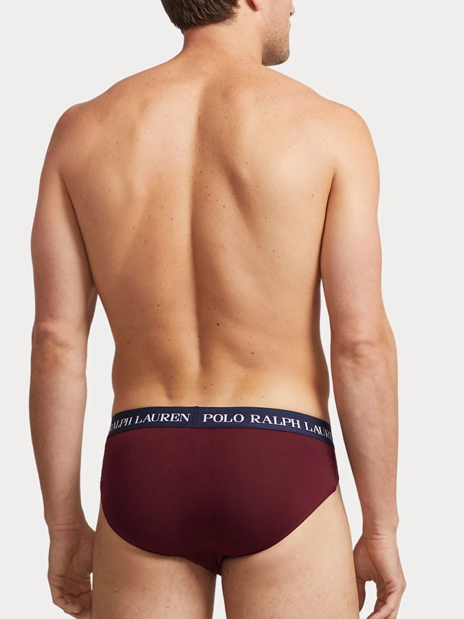 POLO RALPH LAUREN ΑΝΔΡΙΚΑ ΣΛΙΠ STRETCH COTTON 3 PACK - Image 4