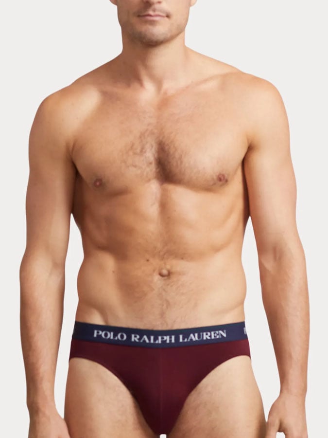 POLO RALPH LAUREN ΑΝΔΡΙΚΑ ΣΛΙΠ STRETCH COTTON 3 PACK - Image 3