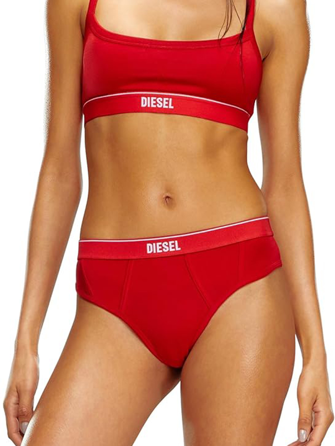 DIESEL ΓΥΝΑΙΚΕΙΟ ΚΟΚΚΙΝΟ ΣΛΙΠ STRING - Image 3