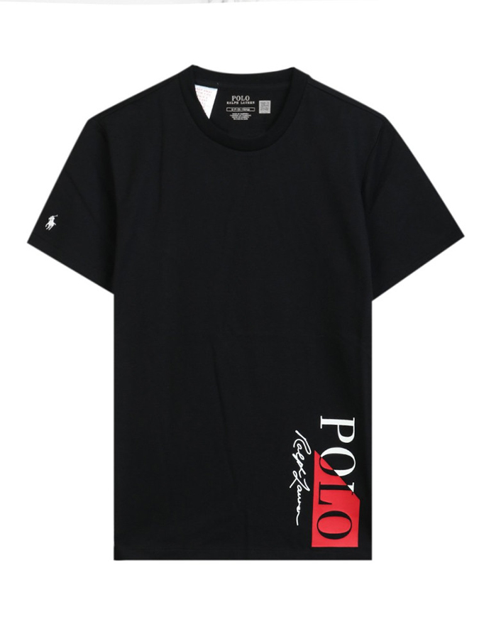 POLO RALPH LAUREN ΜΑΥΡΟ ΑΝΔΡΙΚΟ T-SHIRT (REGULAR FIT)