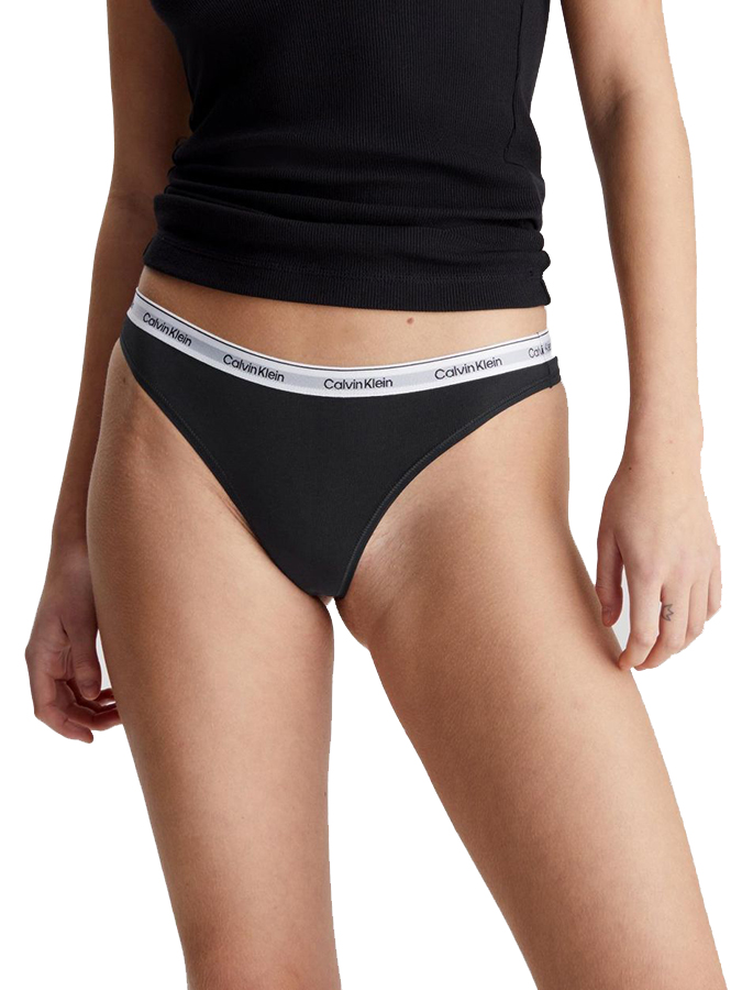 CALVIN KLEIN ΓΥΝΑΙΚΕΙΑ ΣΛΙΠ STRING ΒΑΜΒΑΚΕΡΑ (3PACK) - Image 4