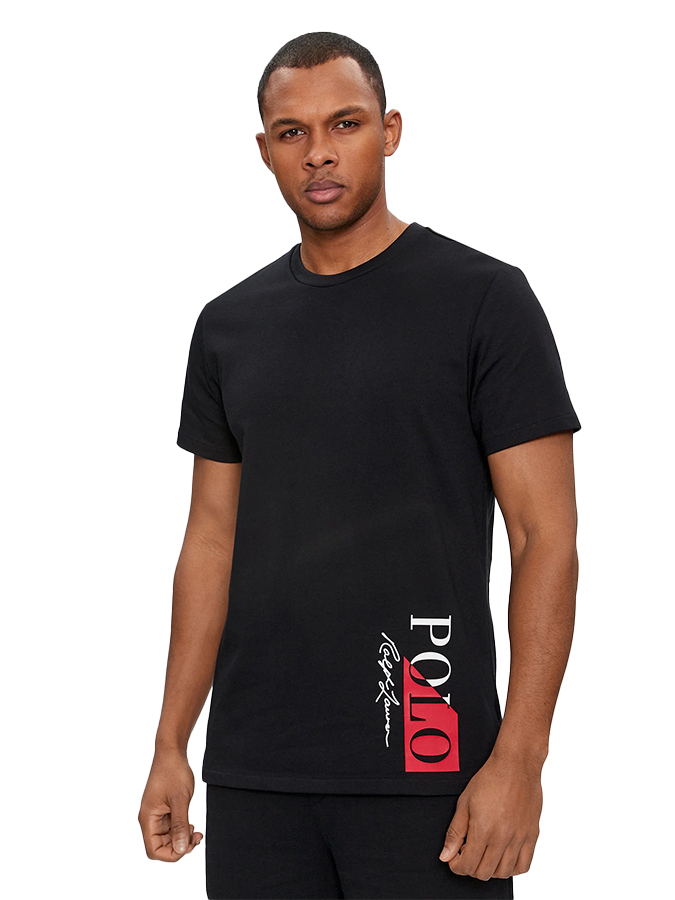 POLO RALPH LAUREN ΜΑΥΡΟ ΑΝΔΡΙΚΟ T-SHIRT (REGULAR FIT) - Image 2
