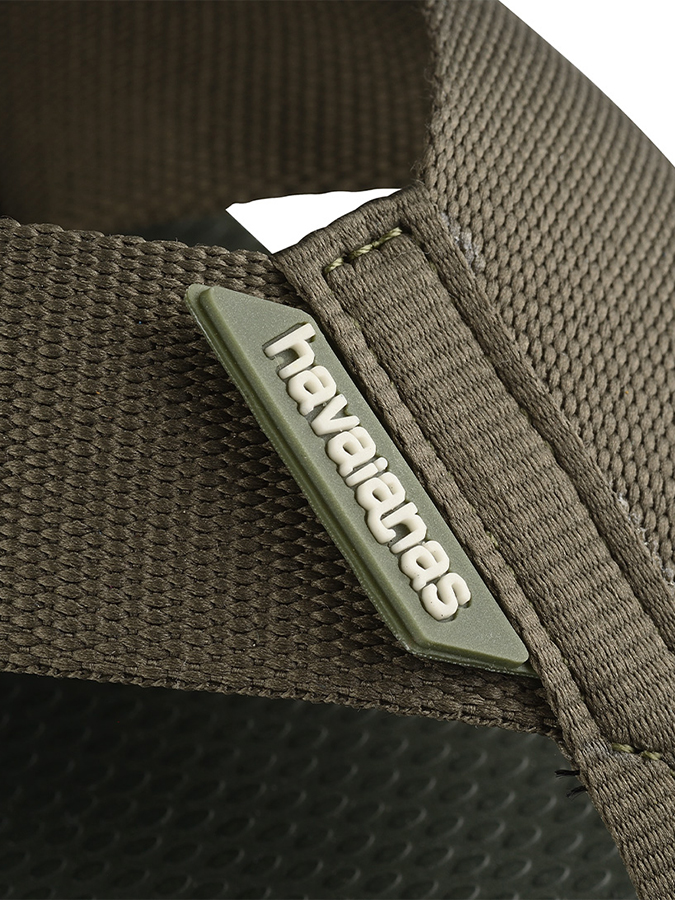 HAVAIANAS ΣΑΝΔΑΛΙΑ URBAN BASIC OLIVE GREEN - Image 4